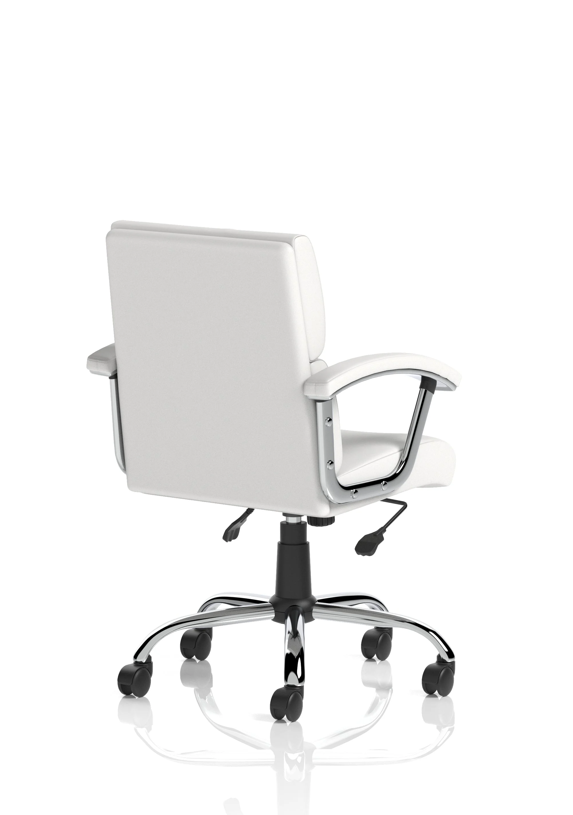 Desire Medium Back Leather Executive Office Chair with Arms