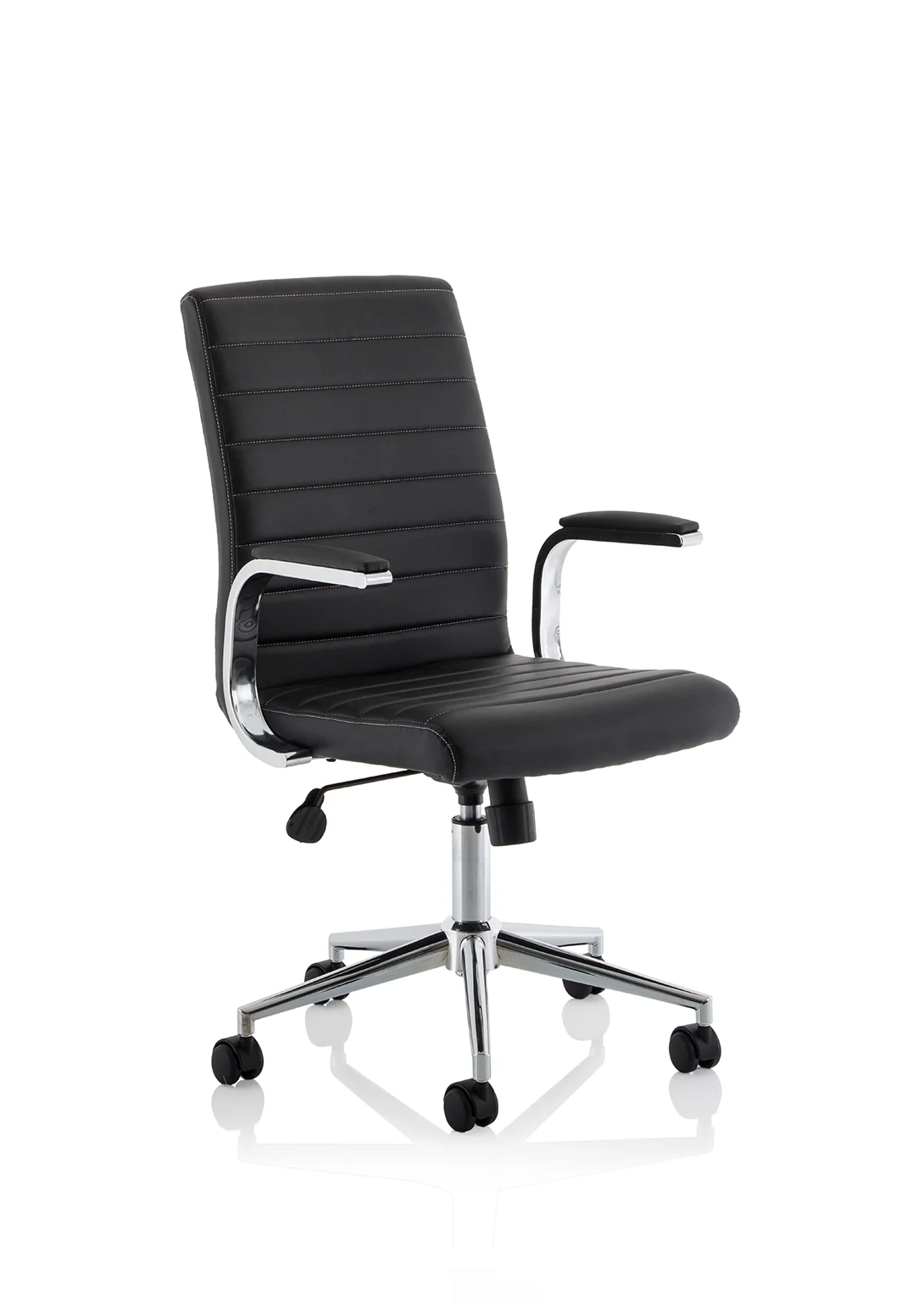 Black Leather / None