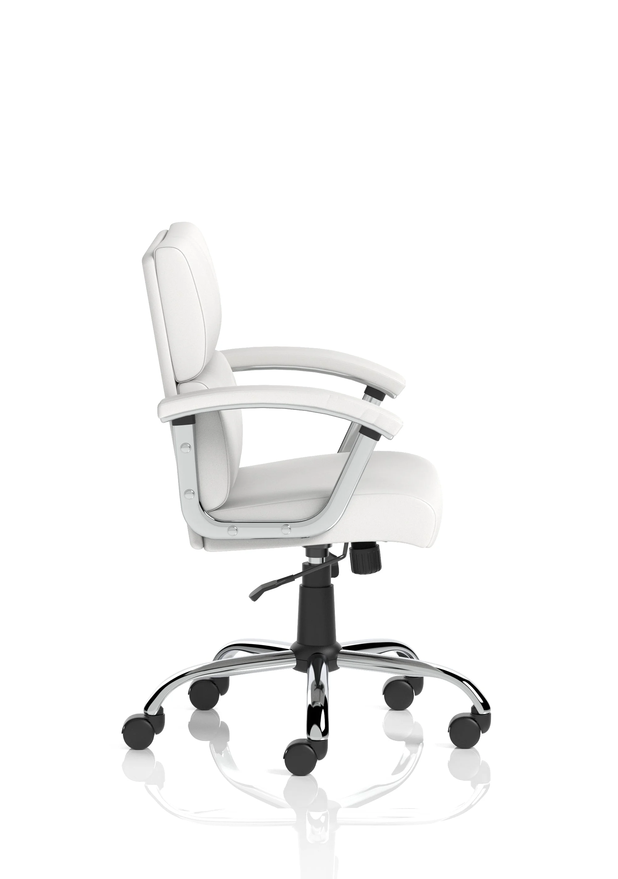 Desire Medium Back Leather Executive Office Chair with Arms